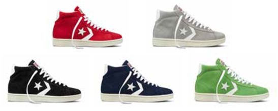 CONVERSE    2012 PRO LEATHER COLLECTION
